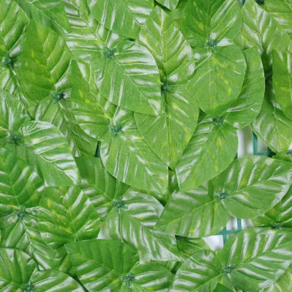 Ivy Leaf Hedge Roll: Deluxe Artificial Fence Screen Wall