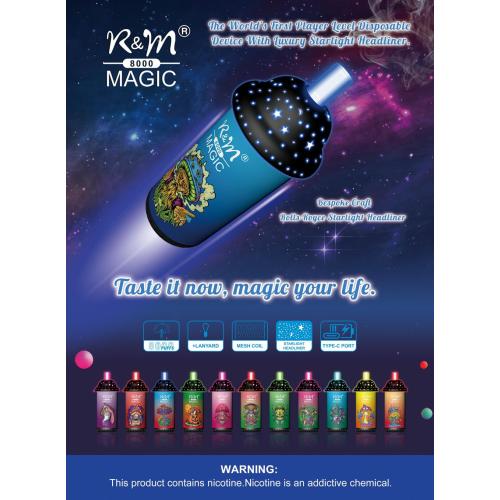 Fruit Flavors Mesh Coil R&M Magic Custom Logo