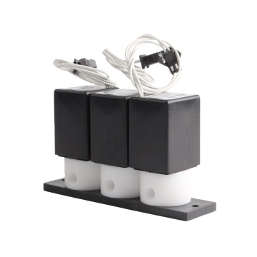 Serie Yongchuang YCFP51: Isolamento in miniatura resistente chimico PTFE Valvola del solenoide collettore per applicazioni acide e alcali