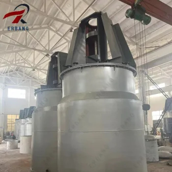 Erbang supply 5000 enamelled reactor stainless steel reaction tank electrically heated reaction equipment titanium reactor