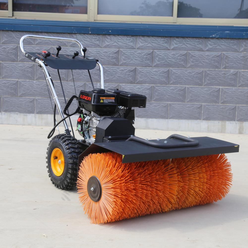 Various snow blowers and snow removal equipment