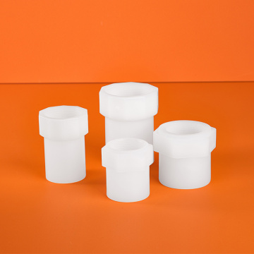 PVDF Female Threaded Direct Union Pemasangan Kimpalan Soket Panas-Cairan