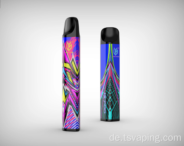 Großhandel E-Zigarette JS Pod 800puffs mit 10 Geschmacksrichtungen