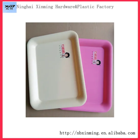 Cheap plastic prison food tray