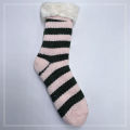 Promotional sale polyester socks winter floor slippers socks