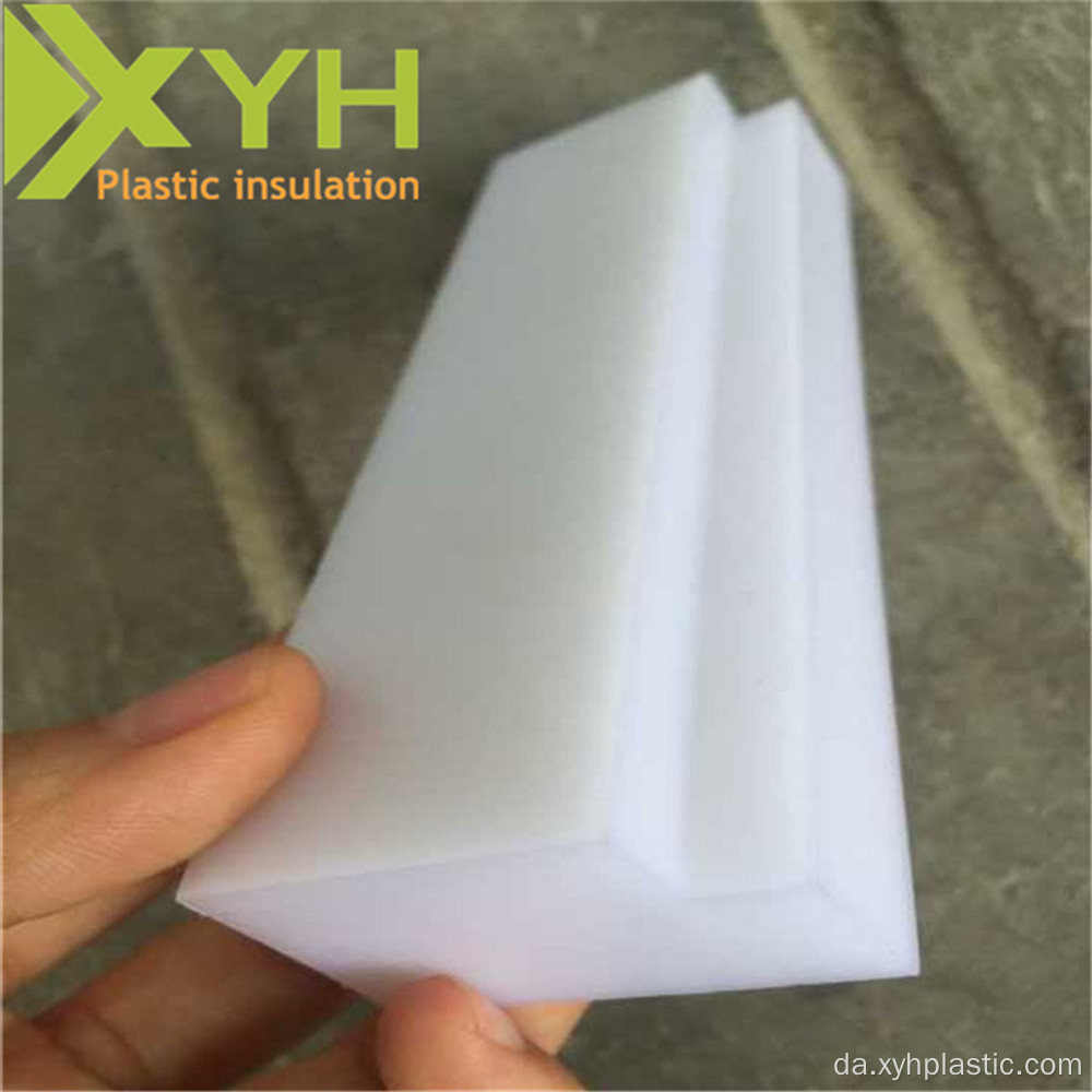 1mm 10mm Tykkelse Hvid Plast Pom ark