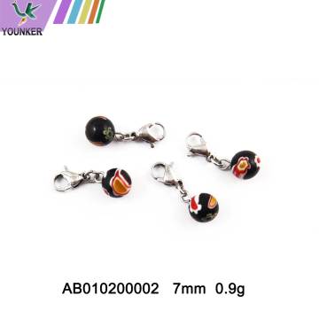 Fashion Charm Glass Pendant For Jewelry Making