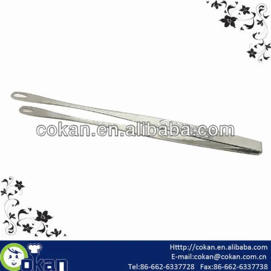 Special Shape Stainless Steel Serving Tong CK-FT013