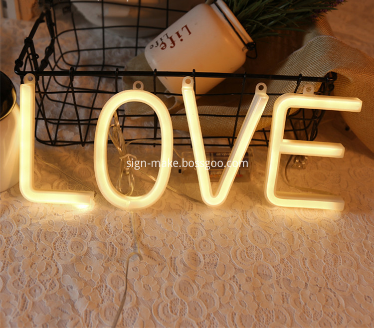 Neon Word Lights