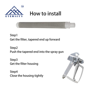 Replacement 60 Mesh Airless Spray Gun Filter
