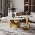 Modern Ceramic Coffee Table with Unique Design