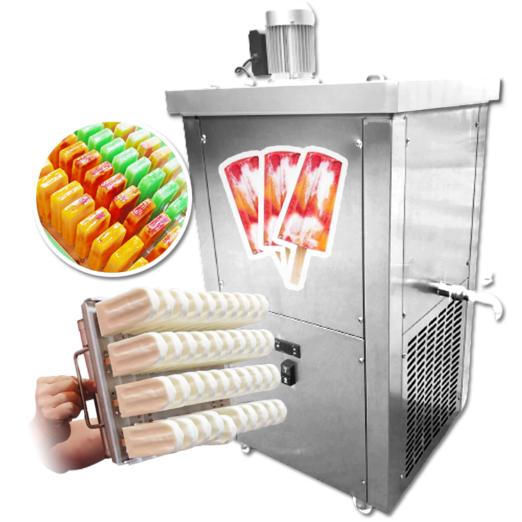 Máquina de congelador de picolé de moldes de molde de sorvete de sorvete