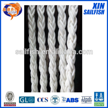 mooring ropes 32mm 8-strand PP filament ropes