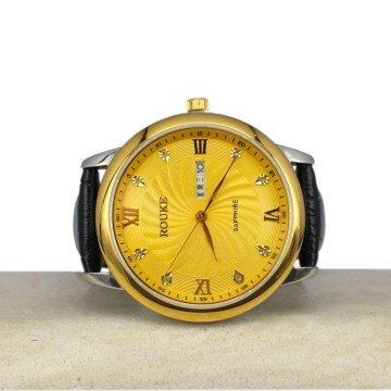 shenzhen watch factory square shape leather mens watches 30 meters waterproof