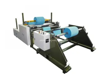 Self-Adhesive Paper Roll Cutting Slitting Rewinding Machine