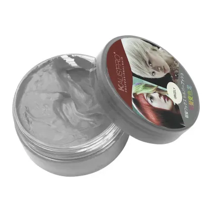 KALISPRO Temporary Grandma Grey Hair Clay Wax Color
