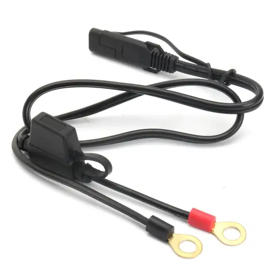 12V Charger Cable for Motorcycle Battery Terminal To SAE Quick Disconnect Cable Motorcycle Battery Output Connector dropshipping