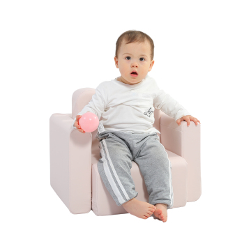 Children's Playful Lazy Sofa Set: Perfect Combination Design Chair for Kids' Room