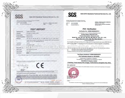 Beautiful design electronic hotel lock smart card door lock