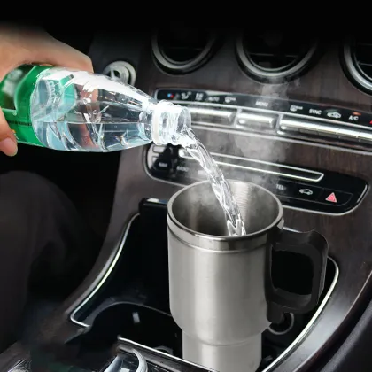 Wholesale Cheap Car Electric Heating Kettle - Travel Water Coffee Heat Cup Aluminum Alloy Smart Heater