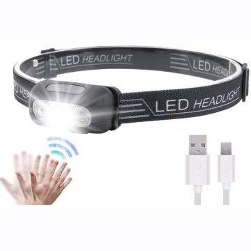 USB Rechargeable 3W LED Headlamp: A Multi-Mode Portable Headlight with Motion Sensor