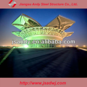 To build steel structure large international stadium