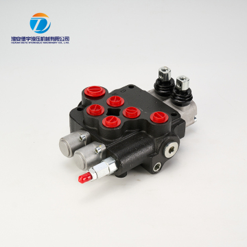 P80-2OT 2-Section Hydraulic Multi-way Valve