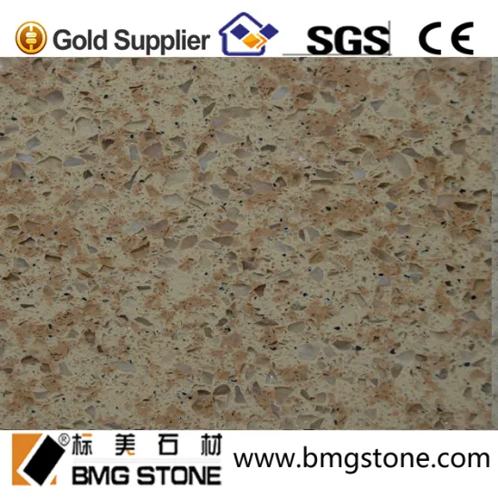 competitive customized design rusty silica quartz stone