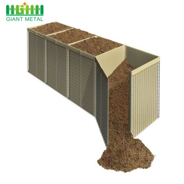 Tường quân sự cát Hesco Hesco Barrier