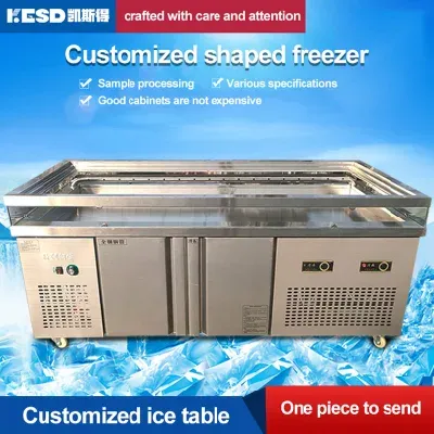Commercial Supermarket Deli Cabinet Showcase Chiller Refrigerator