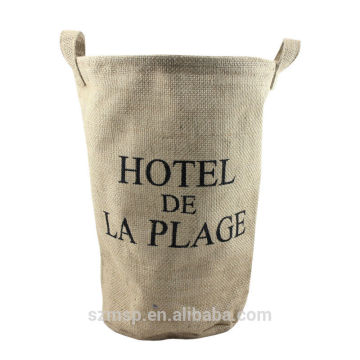 linet pillar recycled hotel dust basket, collect bag, linen storage bag for hotel