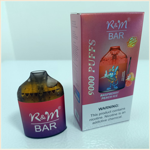 R&amp;M Bar atingiu 9k Puffs Disponível Vape Bar