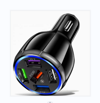 New 3-hole IPhone Quick Charging USB Car Charger