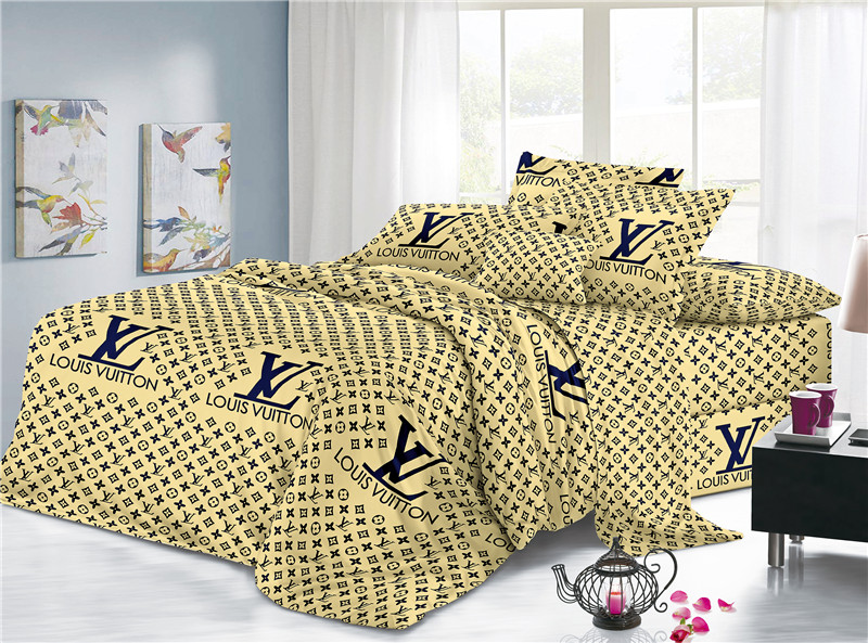 Luxury Brand Series Woven Printed Textiles Bedding Sheets 1