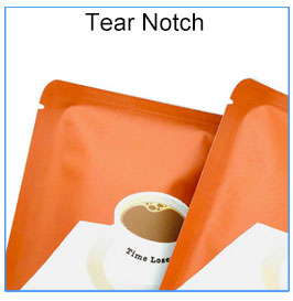 three side seal pouch bags
