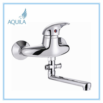 Stainless Steel Spout Russia Style Kitchen Sink Faucet (AQ4005-6)