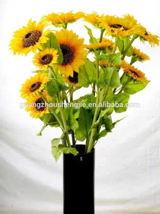SJ10119476 High end sunflower flower/factory outlet silk flower