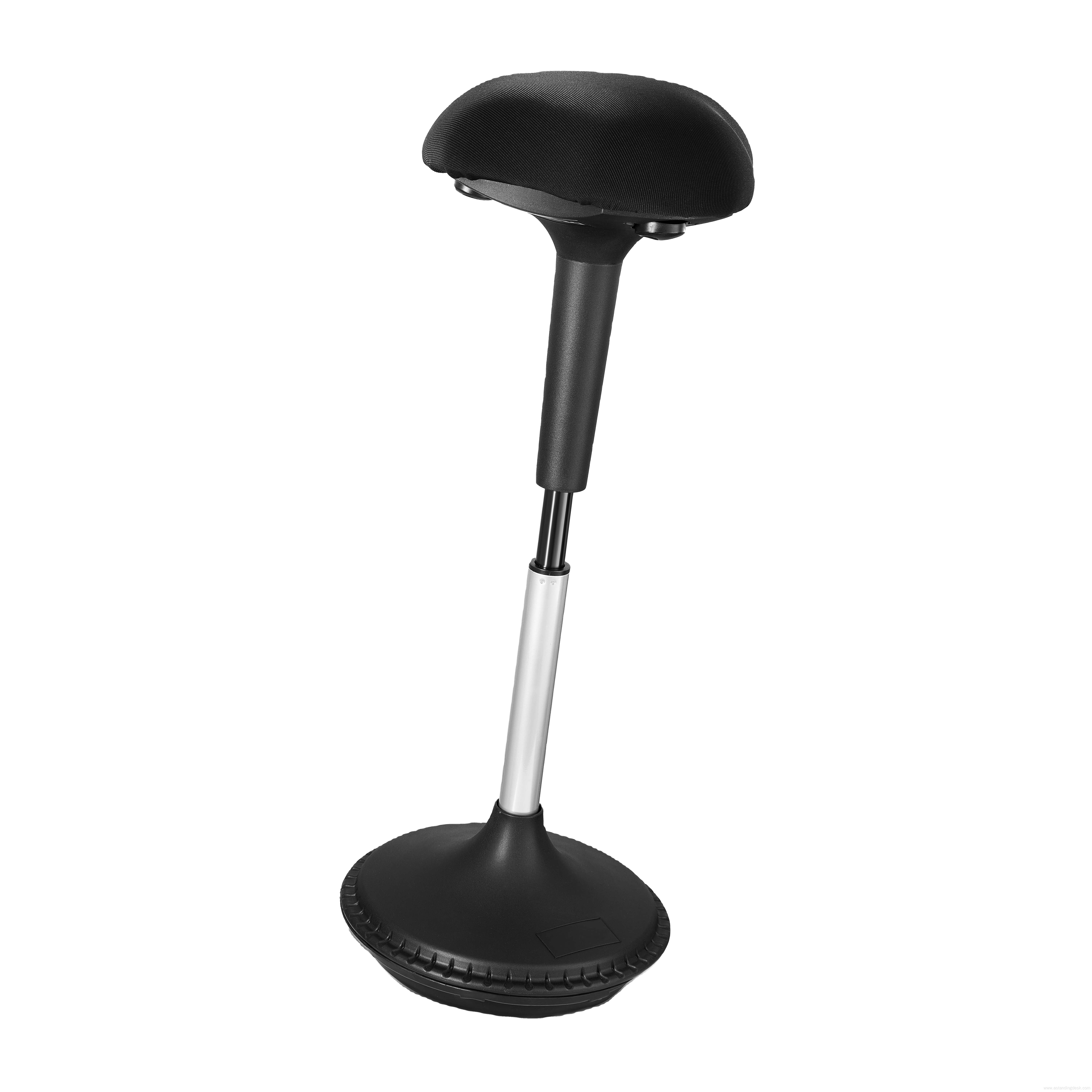 Ergonomic wobble chair height adjustable standing desk stool