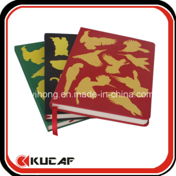Psm Color Printing Nutural Slik Cover A5 Noteboks with Round Corner