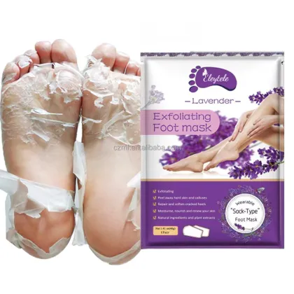 Advanced Wholesale Lavender Foot Sheet Mask - Exfoliating, Hydrating, Whitening & Nourishing Skin Miracle