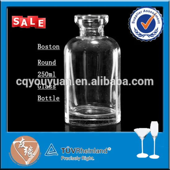 250ml unique round perfume bottle wholesale