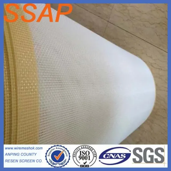 Monofilament 100%polyester plain weave mining wire mesh fabric