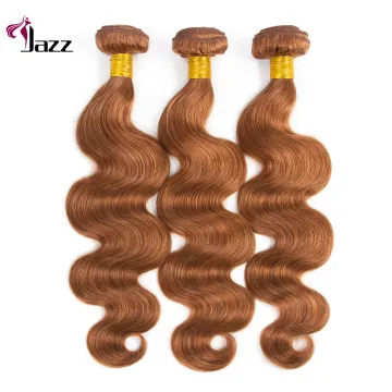 Wholesale Professional Dark Brown 30# Colored Bundles Virgin Human Body Wave Hair Bundles With Lace Closure