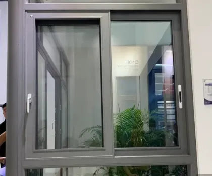 Hurricane Impact Villa Exterior Aluminum Windows and Doors Glazed Glass Sale