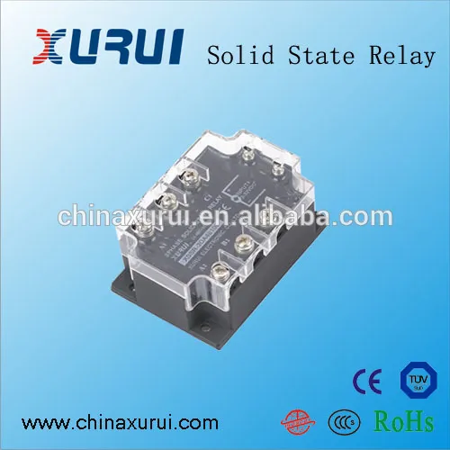 Three Phase Control Relay / Overload Relay Xssr-3da Series / 3 Phase ...