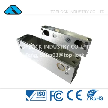 Electric Drop Bolt Lock Dead Bolt Lock Time Delay for Frameless Glass Door Office Door