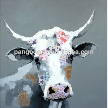 Hot Sale Animal Oil Paintign,Pure handmade high quality abstract animal oil painting wallpaper home decorative painting for sale