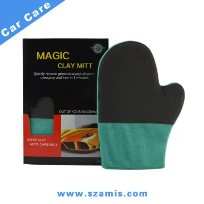 Car Care Cleaning Microfiber Magic Clay Bar Mitt for washing Car