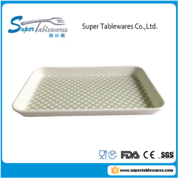 non skid custom print melamine tray with handle