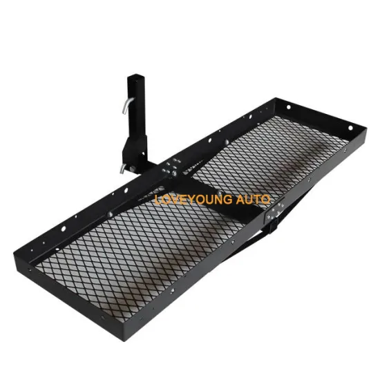 Universal SUV Roof Rack Bar and Foldable Hitch Rack for Cargo and Luggage